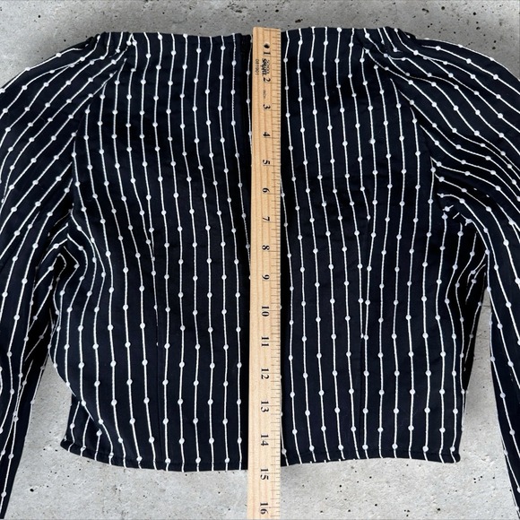 C/MEO Collective x‎ Revolve Even Love Balloon Sleeve Top Ruffle Skirt Set Sz S - Picture 7 of 8